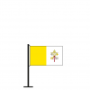 Tischflagge Vatikanstadt