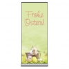 Roll-Up Deluxe 'Neuer Wall' mit dem Motiv: Falscher Hase