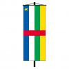 Banner-Fahne Zentralafrikanische Republik